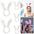 thumbnail image 3 of 5 Diademas Pascua Con Orejas Conejo Color Blanco, 3 of 5