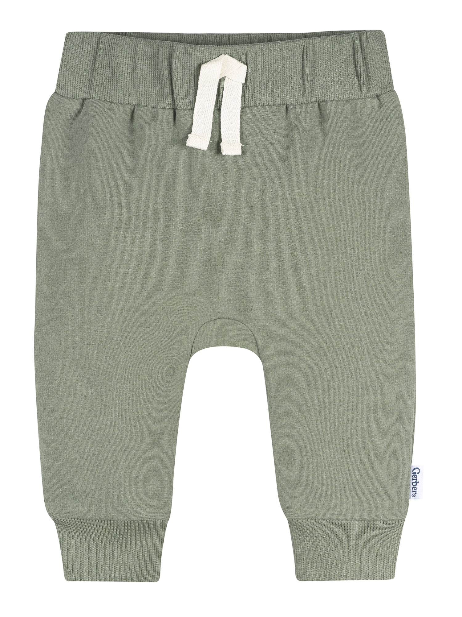 Gerber Baby and Toddler Neutral Joggers, 3-Pack, Sizes 0/3 Months - 5T