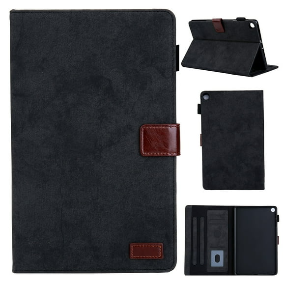 Dteck Case For Samsung Galaxy Tab A 8.4" SM-T307 (2020 Released) 8.4 inches, Magnetic Leather Card Holder Wallet Folio Kickstand Protective Cover,Black