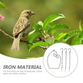 thumbnail image 3 of Shisuyan 1 Set of Bird Swing Hanging Bird Stand Iron Parrot Stand Rack Outdoor Bird Perch Stand Parrot Toy, 3 of 9