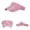 Pink, variant on Daolelai Women's Rhinestone Outdoor Sun Visor Baseball Cap