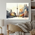 thumbnail image 2 of Designart Toronto Skyline VIII Canvas Wall Art, 2 of 5