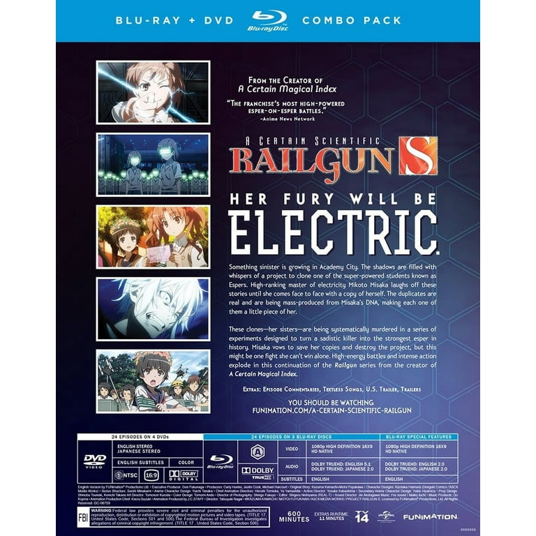 A Certain Scientific Railgun S - Season 2 - Blu-ray