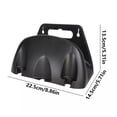 thumbnail image 3 of MYG Hose Holder Wall Mounted Metal Hose Rack Hose Rack Heavy Duty Water Hose Holder, 3 of 8