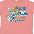 thumbnail image 4 of Inktastic Hooked on Jesus Christian Boys or Girls Toddler T-Shirt, 4 of 5