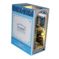 thumbnail image 3 of miniatura de sujetalibros de bricolaje, kits de casas en miniatura de madera 3D, kits de libros de bricolaje para decoración de escritorio con, 3 of 9