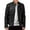 A-Black, variant on Men's Faux Leather Motorcycle Jacket Long Sleeve Hoodless Biker Jacket for Winter Zipper Coat Outerwear for Men