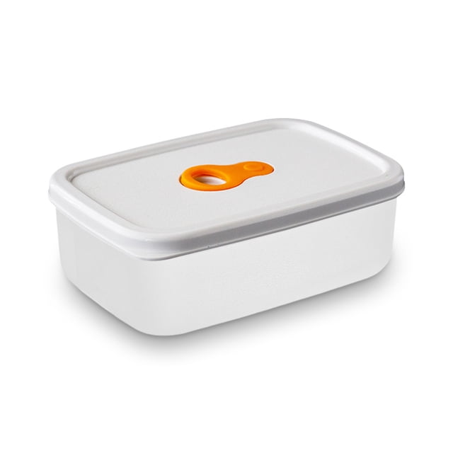 Yuarrent Organizador de nevera Contenedores de plástico con tapa Contenedor de sobras transparente Soporte de conservación sostenible Utensilios Cocina y Comedor 310L Yuarrent HA012463-01