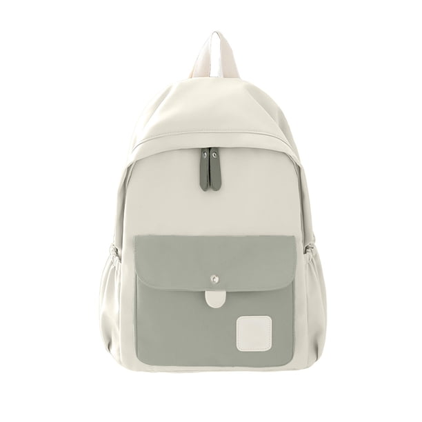 Mochila de gran capacidad para estudiantes de secundaria, hombre, negocios, portátil, para universidad, profesor, bolsa de viaje, lona, poliéster, resistente al agua, 15,3 pulgadas, bandolera,