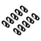 thumbnail image 5 of Ganchos De Cuerda Elástica De 7 Gancho De Seguridad Con Cordón De Choque - Paquete De 20 Piezas - Canotaje Camping Cola Gancho de cuerda elástica elástica, 5 of 8