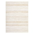 thumbnail image 6 of Haperlare Modern Rug Moroccan Rug Geometric Bohemian Pearl Velvet Soft Carpet, 5' x 7' Beige, 6 of 7