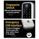 thumbnail image 2 of Cerradura De Puerta Inteligente Bloqueo de huellas dactilares digital Anti-Peeping Keyless Entry Auto Lock para Office Factory Tmvgtek Para estrenar, 2 of 5