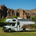 thumbnail image 2 of ALEKO Retractable RV Awning 16X8 ft Patio Camping Waterproof Vinyl Canopy Black, 2 of 13