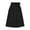 A-Black106, variant on Bibifish Womens Skirts Oktoberfest Holiday Midi Skirts With Bow Tie Waistband Adjustable Apron Style Mid Length Wrap Party Skirts