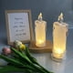 thumbnail image 3 of Velas LED - Velas largas de palmatoria - Batería determinada AA sin llama del LED, 3 of 5