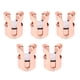 thumbnail image 5 of 5 tapones de botella de champán de acero inoxidable Tapón sellador de champán Tapón reutilizable para botellas de vino Botellas espumosas Oro rosa, 5 of 10