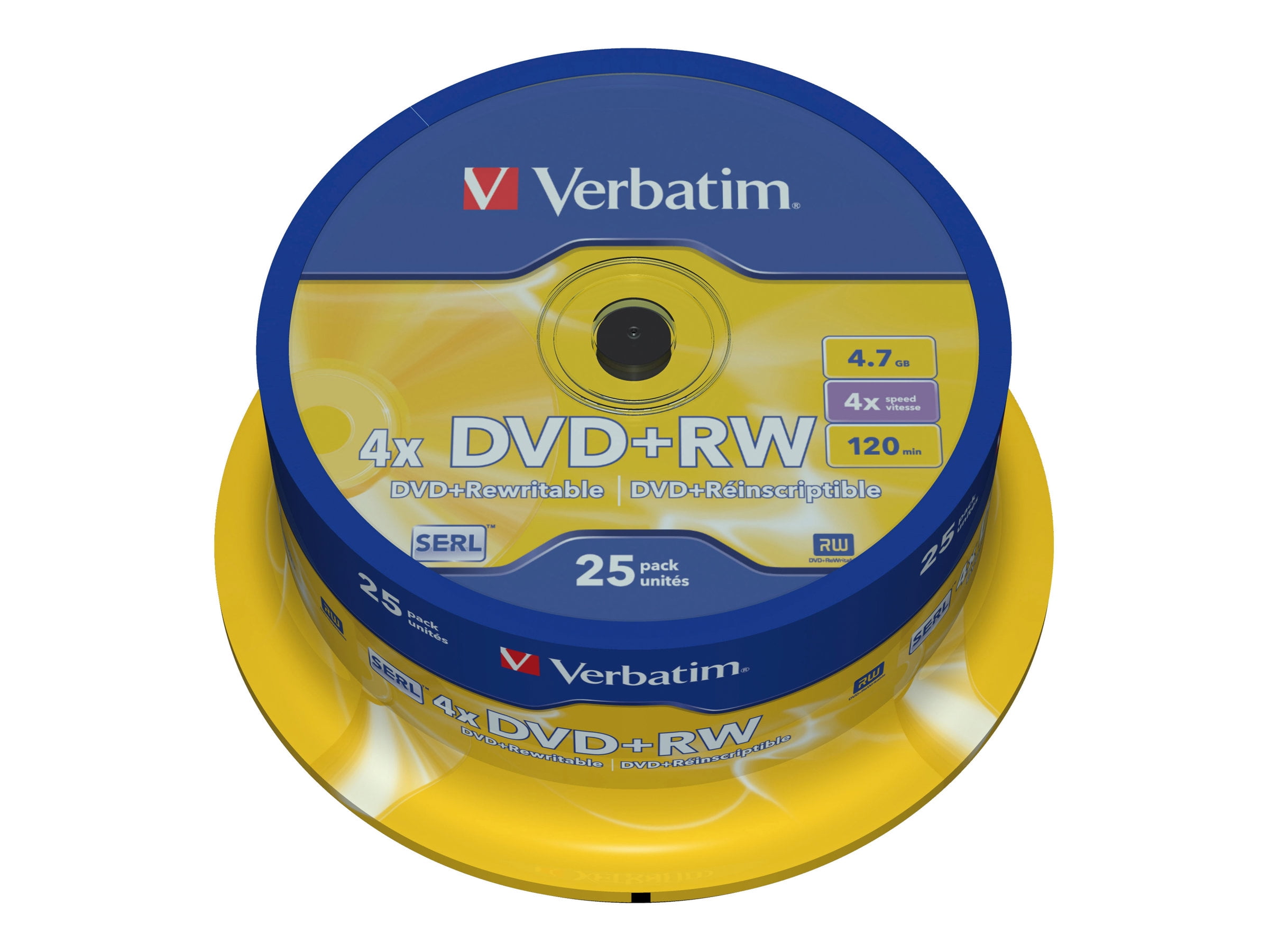 4x DVD+RW Media