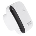 thumbnail image 3 of Repetidor amplificador de señal WiFi con puerto Ethernet de 300 m para montaje en pared, color blanco, para botón WPS (100-240 V) (enchufe estadounidense), 3 of 12
