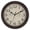 Bronze Outdoor-14 Inch, variant on Black Classic Vintage 14 Inch Round Wall Clock, Decorative for Home Office Kitchen Living Room