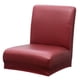 thumbnail image 5 of Funda para silla de comedor, funda para asiento, funda para taburete, protectores elásticos para sillas cortas Vino rojo, 5 of 9