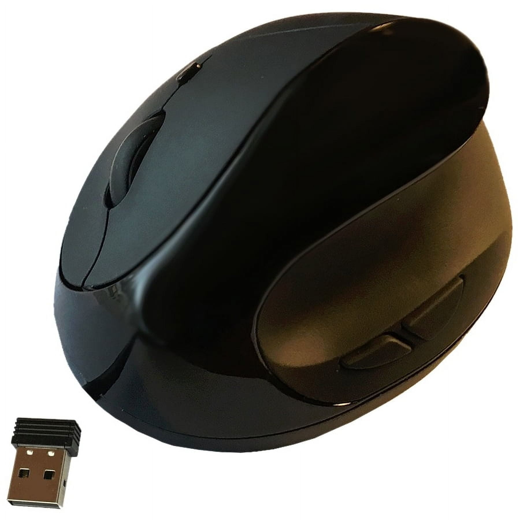 ILG Comfi II Wireless Ergonomic Computer Mouse in Black