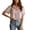 Light Pink, variant on Women's Lace Trim Short Sleeve Shirt, Casual Button-Down with Ruffle, S-XXXL