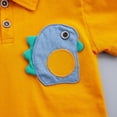 thumbnail image 5 of Boys Shorts Set Summer Clothes Cute Cartoon Short Sleeve Shirt+Denim Shorts Two Piece Set Kids Summer Outfits, 5 of 9