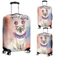 thumbnail image 2 of 4th of July Ragdoll Celebrates Independence Day Travel Luggage Cover Cat Lover Kitten Owner Gifts Idea Suitcase Dust Protective Decor - 12010, 2 of 5