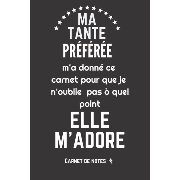 Ma Tante Preferee M Adore Idee De Cadeau D Anniversaire Ou Noel Pour Sa Niece Ou