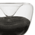 thumbnail image 2 of Bouclair Black Hourglass with LED, 2 of 5