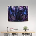 thumbnail image 2 of Kdxio Fantasy Dragon In Cathedral Wall Hanging Tapestries Banner For Bedroom College Dorm Home Living Room Party Decor 29X37 In, 2 of 8