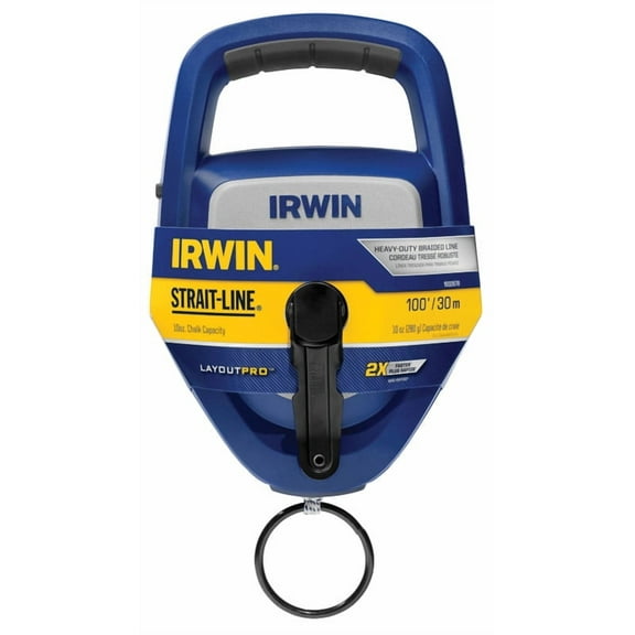 Irwin Strait-Line 10 oz. Chalk Line Reel 100 ft.