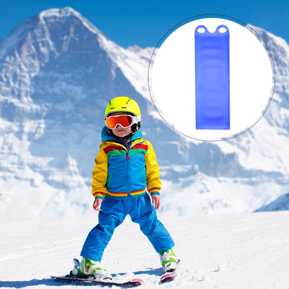 YSNOOWE Snow Skate Plastic Skating Board Blue For Balance Improvement 1Set
