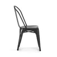 thumbnail image 2 of Design Lab MN LS-9000-BLK Dreux Black Dining Chair Set of 4, 2 of 8