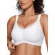 thumbnail image 1 of Sujetador inalámbrico OEAK V Mesh, cómodo soporte blanco XL para mujer, 1 of 7