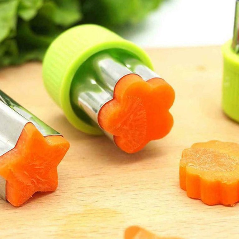  Vegetable Cutters Shapes Set, 20pcs Stainless Steel