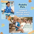 thumbnail image 7 of Paddle Pals Baby Swim Vest & Reusable Swim Diaper Set, 24 Months, Blue, 7 of 7