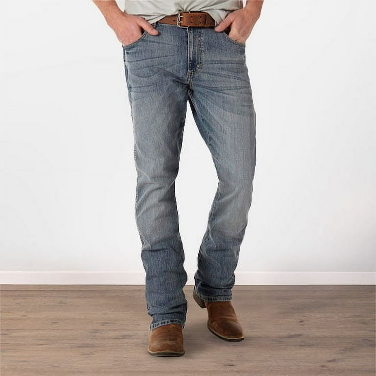 Wrangler Men's Retro Slim Fit Bootcut Jeans 1077MWZGL 33W x 34L