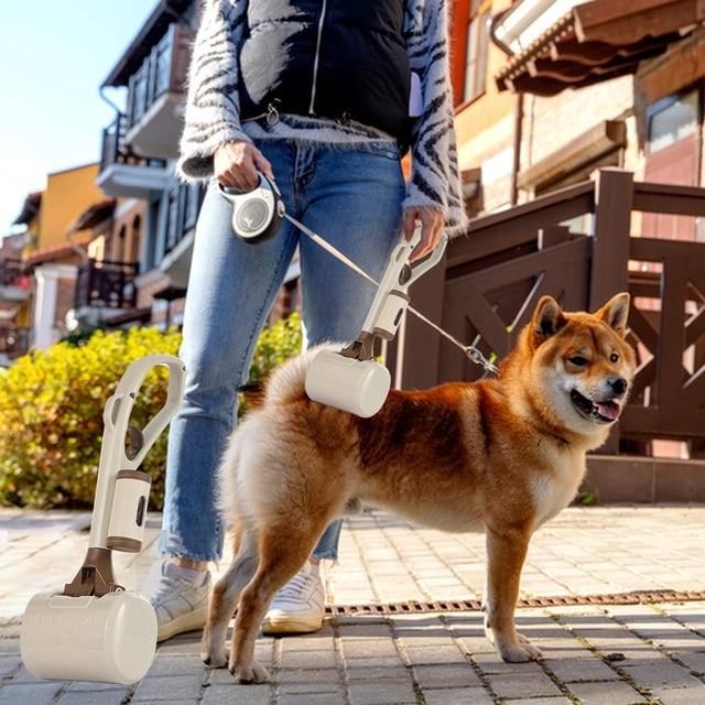 DPTALR Ramasse-Caca pour Chien Ramasse-Caca pour Chien Ramasse-Caca pour Animaux de Compagnie Ramasse-Caca pour Chien Marche en Extérieur Clip pour Chien Ramasse-Caca Fournitures Extérieures