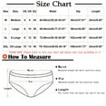 thumbnail image 2 of Mens Underwear Trendy High-Cut Mid Waisted Silk Briefs Casual Solid Stretchy Comfort Support Basic Brief Clearance Sale, 2 of 2