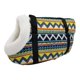 thumbnail image 2 of Mochila con cremallera para perros y gatos pequeños Terciopelo 1, 2 of 8
