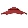 thumbnail image 2 of Garden Winds Replacement Canopy Top Cover for the Southbay Hexagon Gazebo - Cinnabar, 2 of 9