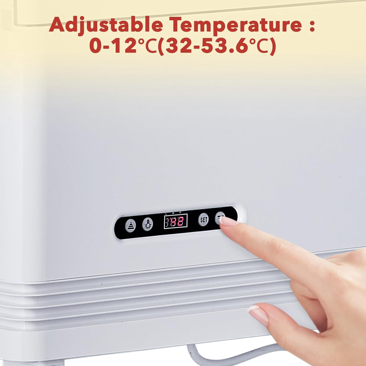 Accreate 2.4 Cu.ft Commercial Display Refrigerator for Home Restaurant Grocery Stores, Glass Door
