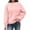 Watermelon Red, variant on biudgviw Womens Fashion Sweatshirt Soft Stretch Crewneck Solid Oversized Hooded Sweatshirt Warm Long Sleeve Pullovers