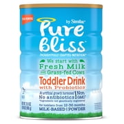 Pure Bliss by Similac Toddler Drink with Probiotics, Starts with Fresh Milk from Grass-Fed Cows, Non-GMO Toddler Formula, 31.8 ounces