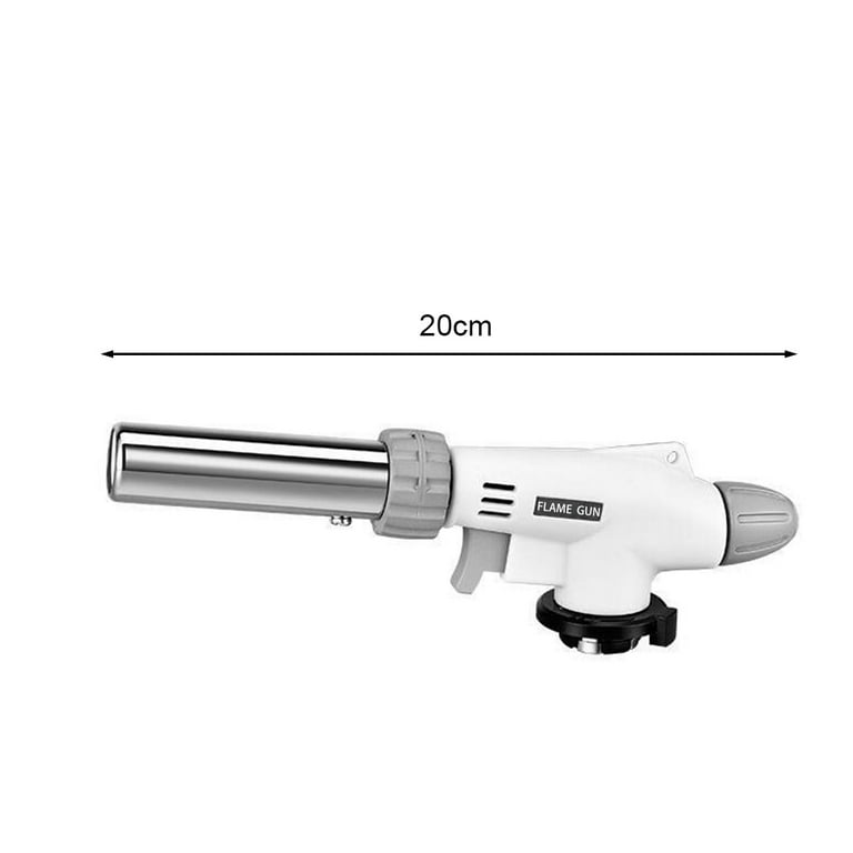 Portable Butane Gas Torch Gun Adjustable Camping Flame Ignition Lighter