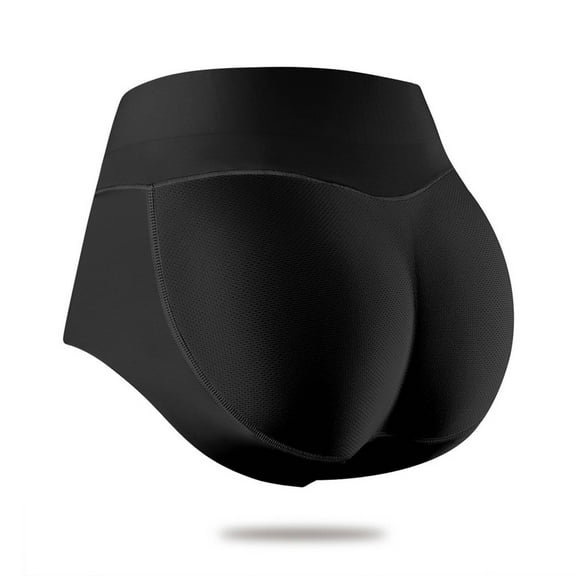 TELOLY Butt Pads for Bigger Butt,Tummy Control Shapewear,Shapewear,Glossy Black