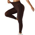 thumbnail image 4 of hotojiny Women's Workout Leggings Soft Butt Lifting Tights Comfy Stretchy Gym Athletic High Waisted Yoga Pants, 4 of 7