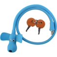 thumbnail image 1 of Cable Lock Bike Cable Lock With Keys,Silicone Covered Bike Lock Kids Cable Lock Cartoon Lock,Lock For Bike,Door,Skateboard,Helmet and More, 1 of 5