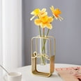 thumbnail image 3 of Plant Holder 2Pcs/Set Gift Geometric Chic Star Shape Bracket Glass Plant Holder, 3 of 5